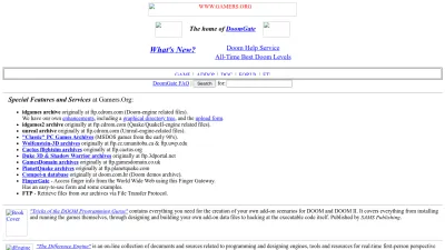 Screenshot preview of gamers.org