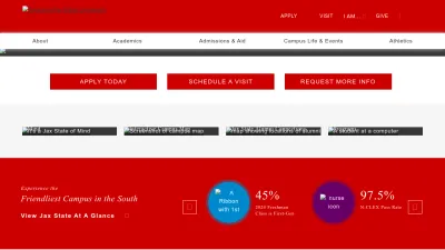 Screenshot preview of jsu.edu