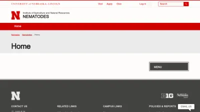 Screenshot preview of nematode.unl.edu