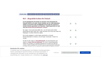 Screenshot preview of blf.fi