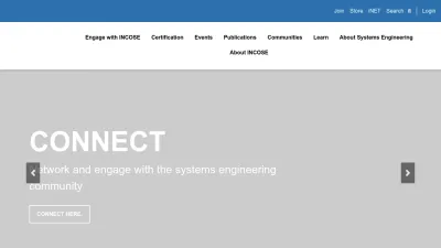 Screenshot preview of incose.org