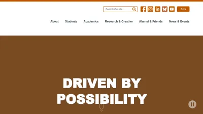 Screenshot preview of moody.utexas.edu