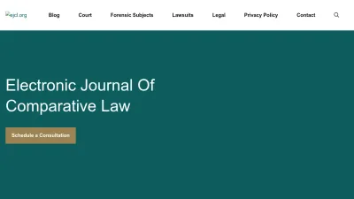 Screenshot preview of ejcl.org