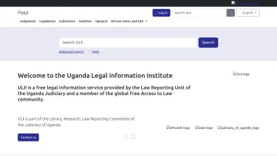 Screenshot preview of ulii.org