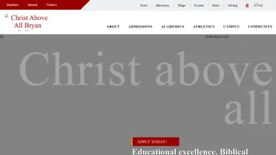 Screenshot preview of bryan.edu