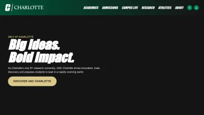 Screenshot preview of charlotte.edu