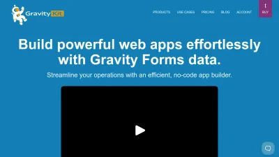 Screenshot preview of gravitykit.com