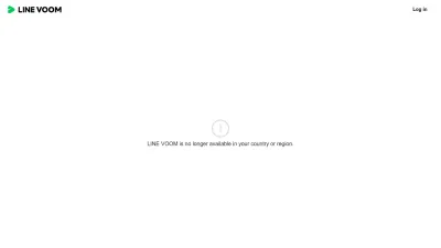 Screenshot preview of linevoom.line.me
