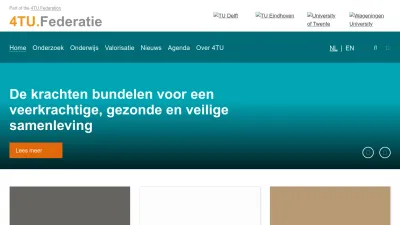 Screenshot of 4tu.nl