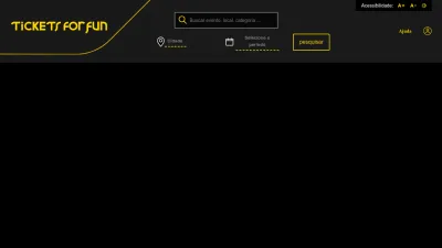 Screenshot preview of ticketsforfun.com.br