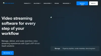 Screenshot preview of zype.com