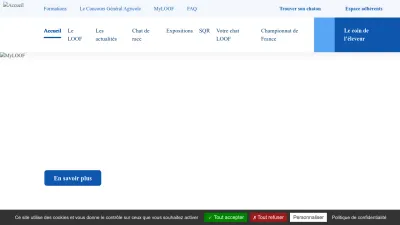 Screenshot preview of loof.asso.fr