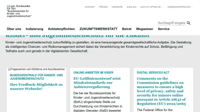 Screenshot preview of bzkj.de