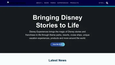 Screenshot preview of disneyconnect.com