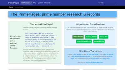 Screenshot of T5k.org