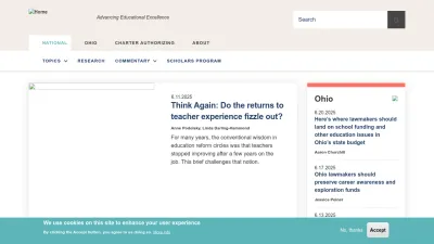 Screenshot preview of fordhaminstitute.org