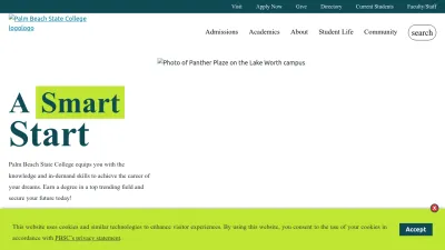 Screenshot preview of pbsc.edu
