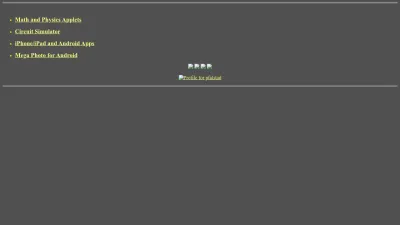 Screenshot preview of falstad.com