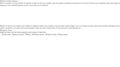 Screenshot of Westelm.ca
