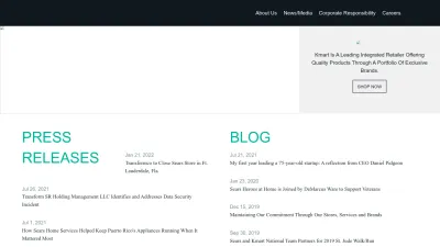 Screenshot preview of transformco.com