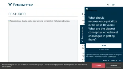 Screenshot of Thetransmitter.org