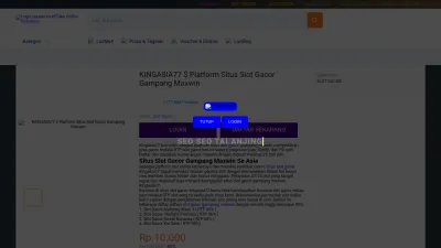 Screenshot preview of polreskarimun.id