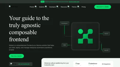 Screenshot preview of alokai.com