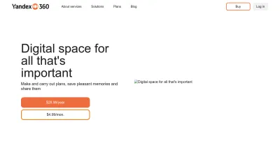 Screenshot of 360.yandex.com