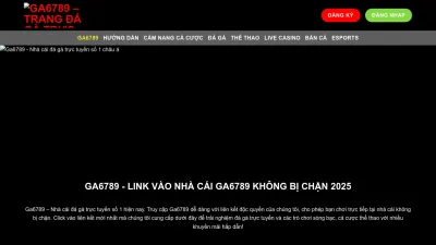 Screenshot preview of ga6789.business