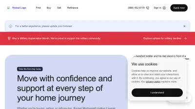 Screenshot of Rocket.com