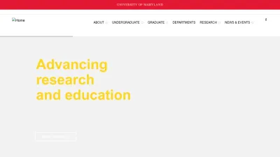 Screenshot preview of cmns.umd.edu