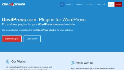 Screenshot preview of dev4press.com