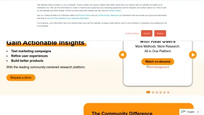Screenshot preview of alida.com