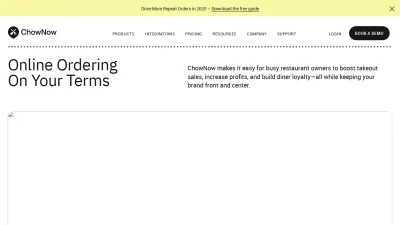 Screenshot of Get.chownow.com