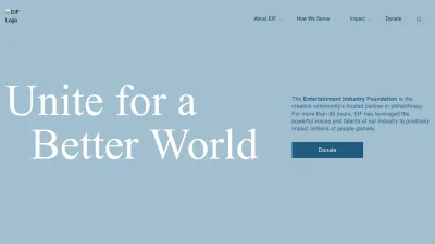 Screenshot preview of eifoundation.org