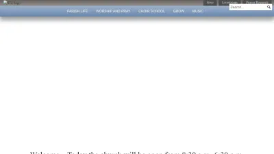 Screenshot preview of saintthomaschurch.org