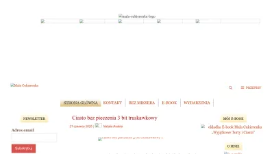 Screenshot preview of malacukierenka.pl