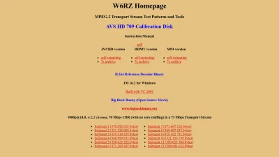 Screenshot preview of w6rz.net