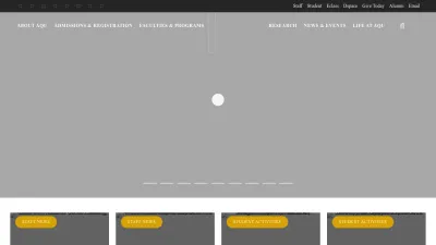 Screenshot preview of alquds.edu