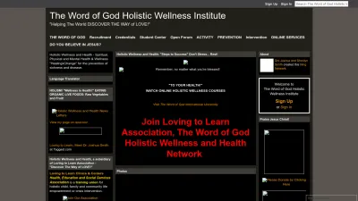Screenshot preview of healingxchange.ning.com