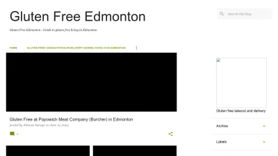 Screenshot preview of glutenfreeedmonton.com