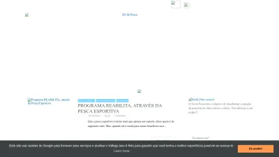 Screenshot preview of nodepesca.com.br