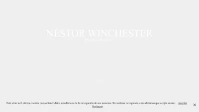 Screenshot preview of nestorwinchester.com