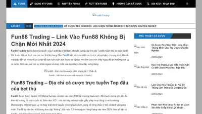 Screenshot preview of fun88.trading