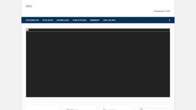 Screenshot preview of bsi.org