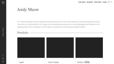 Screenshot preview of jordymeow.com