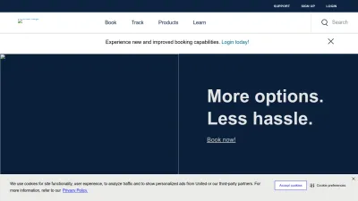 Screenshot preview of unitedcargo.com