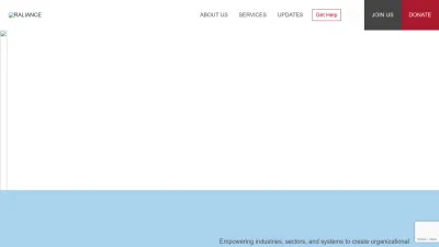 Screenshot preview of raliance.org