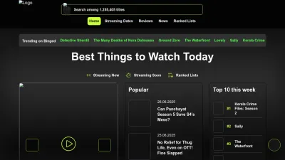 Screenshot preview of binged.com