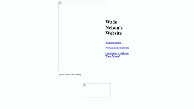 Screenshot preview of wadenelson.com